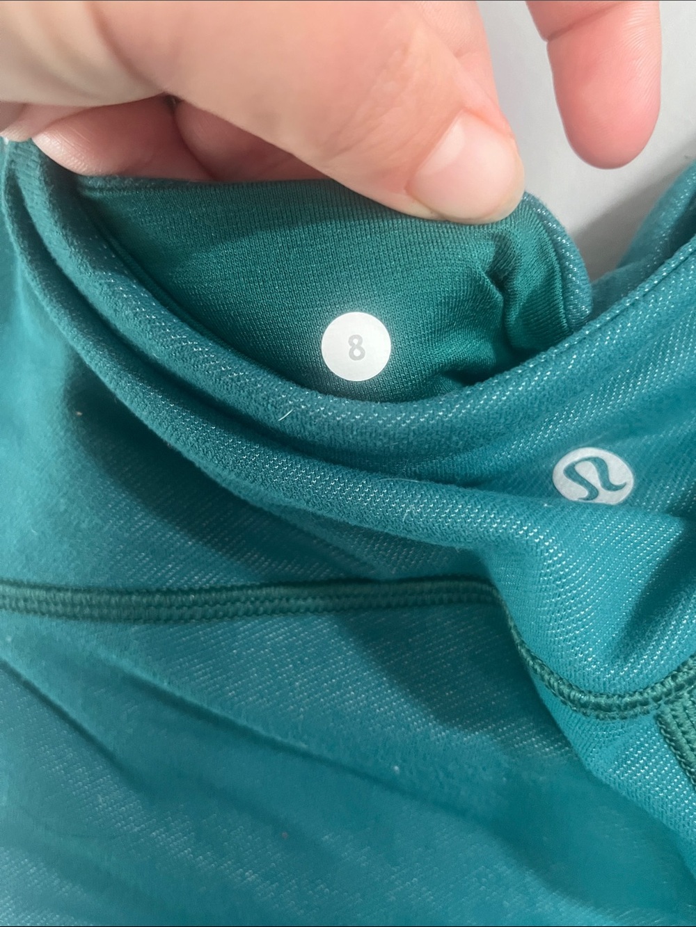 Woman’s lululemon athletica Teal Leggings 8 - Picture 3 of 4